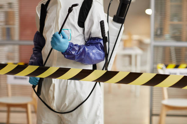 Professional Infectious Disease Decontamination technician working in Bellevue, WI